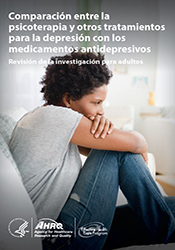 EHC Spanish Consumer Guide - Comparacion entre la psicoterapia y otros tratamientos para la depression con los medicamentos antidepresivos